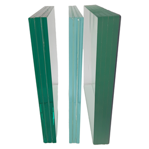 防弾合わせガラスパネル高透明カスタム安全防弾建築用ガラス - Product Image 1