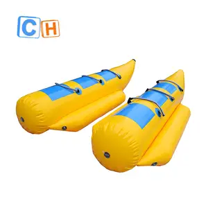 Bán Hot PVC Mùa Hè Vui Vẻ Bãi Biển Đồ Chơi Nước Chuối Nổi Thuyền Bơm Hơi Bể Bơi