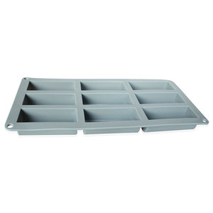 9-Cavity Silicone Oval Cake Mold Mousse Chocolate Mold For Baking Desserts - Product Image 2