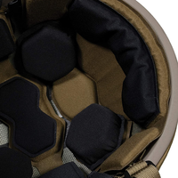 Système de rembourrage pour casque tactique REVIXUN Wendy - Mousse à mémoire de forme EVA, ajustement confortable, taille personnalisable, logo pour Fast MT MICH IBH AF