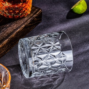 Verre à boire en verre transparent classique gravé personnalisé avec logo 340 ml pour bière, vodka, whisky, rhum, tequila - Product Image 2