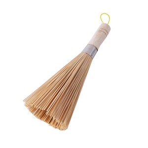 Natural Bamboo Pot <b>Brush</b> Long Handle Kitchen Cleaning Tool For Cooking Utensils - Product Image 5