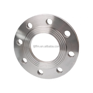 ASME B16.5 EN1092 JIS DIN Geschmiedete Flansche | MS A105 Q235 RF FF Klasse 150 PN10 16 - Product Image 1