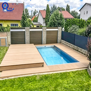 Cubierta motorizada deslizante para piscina 2026, tipo de traducción totalmente automática con control remoto para proyectos de ingeniería - Product Image 2