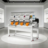 Nouvelle machine à broder industrielle MYSEW MBC1504/1204 à 4 têtes, 15 aiguilles, informatisée, automatique, moteur 1200 tr/min, multifonction, 10 fonctions de broderie