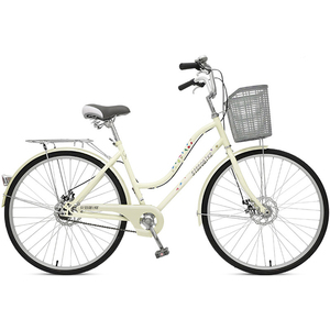 Atacado OEM Senhoras Ciclo Personalizado Retro Lazer 24 26 Polegadas Mulheres Bicicleta Utility City Bike - Product Image 5