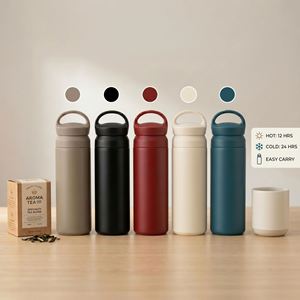 Children Water Bottle Two <b>Lids</b> Colorful Stainless Steel Drink Juice Travel School Portable Cute - Product Image 3
