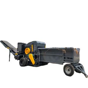 Trituradora de madera astilladora forestal de tambor hidráulico Industrial trituradora de madera con componente de núcleo de motor para la fabricación de astillas de madera - Product Image 4