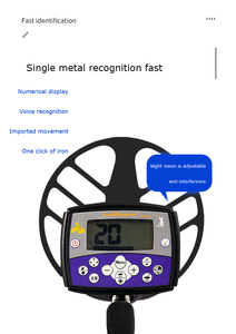 El Metal dedektörü fiyat arkeolojik hazine avı yeraltı en iyi yeraltı altın ve metal dedektörü - Product Image 2