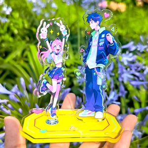 Aoyu Acrylic <strong>Standees</strong> Gril Spinning Acrylic <strong>Standees</strong> Custom Your Own <strong>Design</strong> Uv Printing No MOQ - Product Image 5