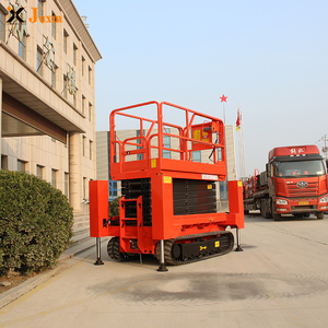Miglior prezzo cingolato semovente a forbice tipo pista forbice ascensore elettrico Manlift a forbice piattaforma di lavoro aereo - Product Image 5