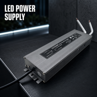 Alimentation Étanche IP67 12V 20A 250W AC/DC pour Bande LED Extérieure