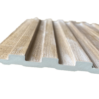 Panneaux muraux intérieurs écologiques de qualité supérieure, imperméables, antistatiques, design moderne, bois PVC, décoratifs, élégants, pour intérieurs de maison et d'hôtel