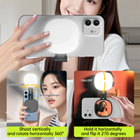 Mini Lumière LED Magnétique Portable, Pliable et Autonome pour Photos de Beauté, Éclairage Pratique pour Selfie