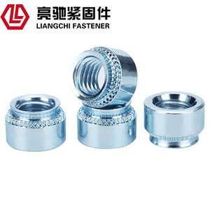 Tuerca de Presión Redonda Bright Chi M2 M3 M4 M5 M6 M8 M10 M12, Acero al Carbono Galvanizado Grado A PEM-S, para la Industria de la Construcción - Product Image 2
