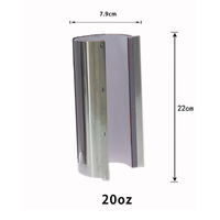 Module de presse à chaud pour tasses et gobelets SCCFMM en acier pour sublimation, accessoire pour machine de presse à chaud, compatible avec les tasses de 8oz, 11oz, 20oz, 30oz et les gobelets isothermes.