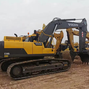 รถขุดมือสอง Volvo EC300 ขนาด 30 ตัน ระบบไฮดรอลิก คุณภาพสูง ชั่วโมงการทำงานต่ำ เหมาะสำหรับงานขุด พร้อมใบรับรอง CE - Product Image 1