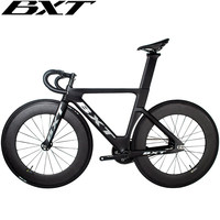 Vélo à pignon fixe BXT 700C en fibre de carbone, vélo de piste à vitesse unique, cadre en carbone, fourche et tige de selle en carbone, vélo de piste