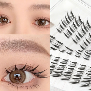 Faux cils Fox Nine Tailed Fox, sans colle, non amovibles, effet volant diagonal, protection de l'environnement - Product Image 3