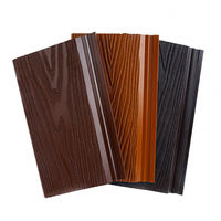 Bardage en fibre de bois blanc Offre Spéciale Panneaux muraux en pvc à grain de bois Wpc Panneaux muraux extérieurs Wpc Designs pour la décoration