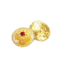 Ensemble de bijoux plaqué or, style éthiopien, avec grandes boucles d'oreilles pendantes, bague et bracelet, accessoire de mariage africain pour mariée