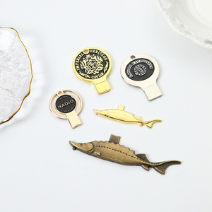 Abrelatas de metal personalizado para caviar, abrelatas de aleación de zinc, abridor de botellas redondo grabado con llave, accesorio de regalo - Product Image 4