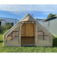 Tente de camping familiale gonflable personnalisable de luxe, tentes de camping en plein air, tentes de camping imperméables pour les événements