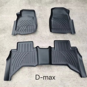 Tapis de sol de voiture 5D TPO TPE hautement imperméables de marque KQD, vente en gros d'usine, pour ISUZU D-MAX 2012-2016 - Product Image 1