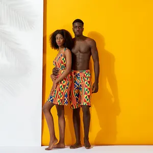 DH195 अफ्रीकी मुद्रण पुरुषों के समुद्र तट पैंट 2020 गर्मियों में समुद्र तट बिकनी गर्म बिक्री