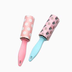 Con Lăn Di Động Thiết Bị Dính Tóc Tay Cầm Dài Dính Bụi Thu Gom Bàn Chải Loại Bỏ - Product Image 5