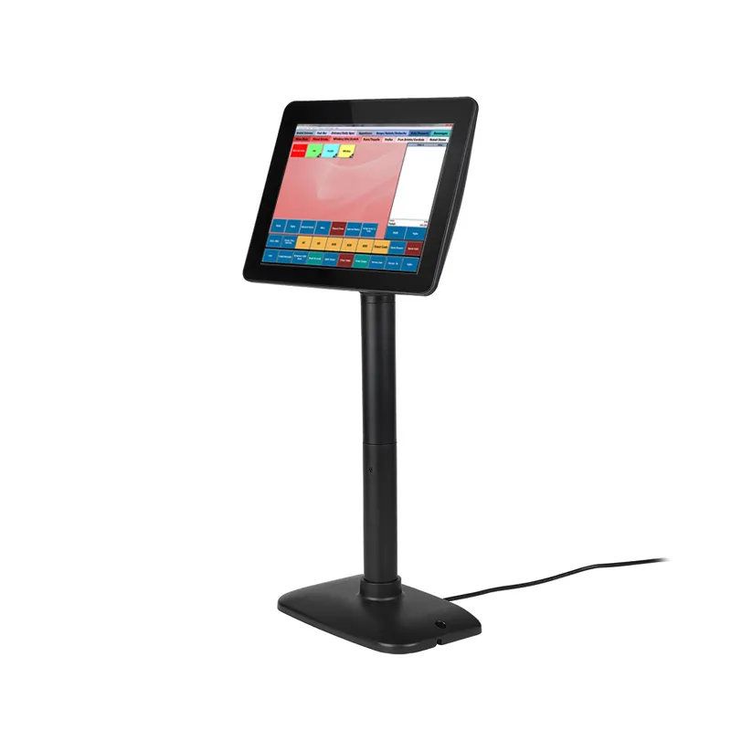 Customized Small Touch Customer Monitor 10 inch POS Monitor Customer Display