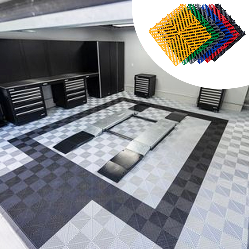 50 мм сильная прочность сдерживание деталей в магазине механики тренировочный напольный коврик Блокировка ПВХ плитка для домашней комнаты