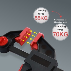 F-<b>clamp</b> Heavy Duty Ratcheting Bar <b>Clamp</b> <b>Quick</b> Wood Carpenter Tool bar <b>Clamp</b> - Product Image 3