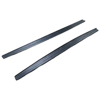 Faldones Laterales Estilo MP para BMW Serie 4 F32 F33 F36 430 420 428 M Sport 2014-2020, Extensión de Labio con Aspecto de Carbono, Negro Brillante 2016 2018
