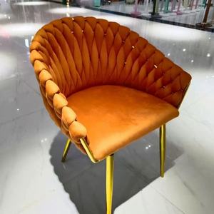 Luxury Slab Meeting <b>Table</b> and Chair Set - Round <b>Nail</b> Salon Sales Reception and Meeting <b>Table</b> - Product Image 6