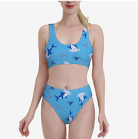 Fabriek Directe 2-delige Dierenprint Bikini Badmode Designer Badpakken Met Kant Decoratie Groothandelsprijs Strandkleding Merken