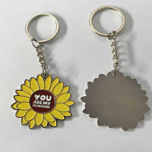 Design OME Factory Wholesale <b>Custom</b> Brass <b>Keychain</b> Cute 2D 3D Company Logo Letter Keyring Enamel <b>Custom</b> Metal <b>Keychain</b> - Product Image 3