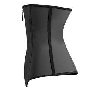 Osso de Aço espartilho Latex Cintura Instrutor Treinamento Cintura Alta Barriga Cinto de Emagrecimento Underbust Shaper Corpo de Borracha 3XL Fajas Modeladoras - Product Image 3