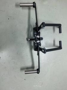 Macchina per Alzate Laterali con Attacco a Rack per Allenamento Spalle Adatta a Montanti con Distanza da 100 a 150 mm e Diametro di 26 mm - Product Image 5