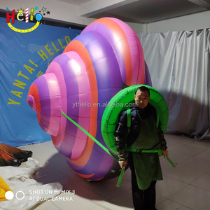 Disfraz de Caracol Inflable Colorido para Adultos para Desfile de Carnaval - Product Image 3
