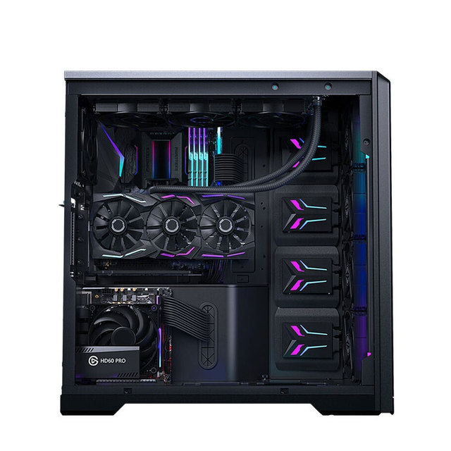Phanteks Black Steel Full Tower Desktop PC Gaming Computer Case USB Iron Panel PH-ES620PC-BK Stock