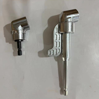 Jeu d'adaptateurs de douilles hexagonales en acier à haute teneur en carbone de qualité industrielle PMS, 3 pièces, 105 degrés, tailles 1/4 po/3/8 po/1/2 po, OEM, multi-usages