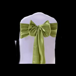 Décorations de fête : Housses de chaise et nœuds de chaise pour mariage, noir et blanc - Product Image 6