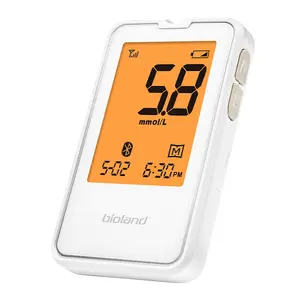 Bluetooth Diabetische Meter Voor Bloedsuiker Monitoring Slimme Glucosemeter Ble Sdk Draadloze Glucometer