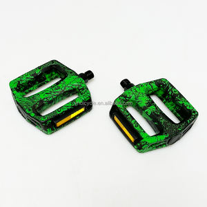 Pédales de vélo à roulement en nylon deux couleurs Splatter Bmx Bike Pedal - Product Image 6