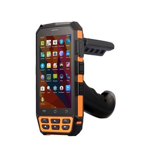 Escáner de código de barras portátil, lector UHF de larga distancia, inalámbrico, C5100, Android - Product Image 1