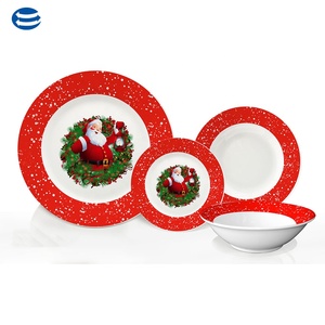 Historieta encantadora Santa serie turco conjunto de vajilla de porcelana - Product Image 1