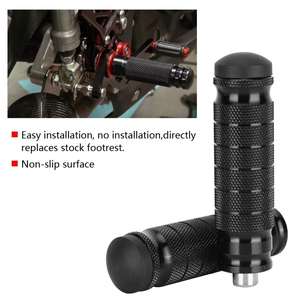 Reposapiés Traseros Universales CNC M8 Antideslizantes para Motocicleta, Pedales y Sistema de Reposapiés - Product Image 2