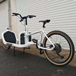 Cheetah Conveniente bicicleta de carga de 2 ruedas para llevar artículos para niños Pedal Assist Carga frontal Triciclo de carga - Product Image 4