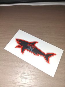 Autocollant Requin 2026 JUL, Autocollant Décoratif Imperméable de Dessin Animé, Autocollant Requin CP Gertrude, Vente en Gros - Product Image 6